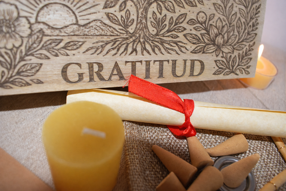 Caja de Rituales · GRATITUD